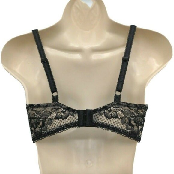 Wacoal Womens Lace To Love Underwire Bra Black Style 855297 Size 32DD NEW - Picture 4 of 10